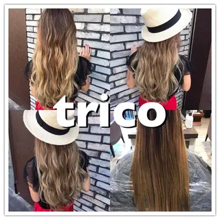 ロング カラー 似合わせ/ブリーチ カラー.岡田友仁のヘアスタイル