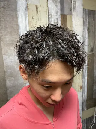 パーマ メンズ メンズ特化型/永井 友貴のヘアスタイル