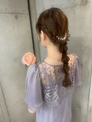 ロング ヘアアレンジ 美髪× ヘアセット✨Araiのヘアスタイル
