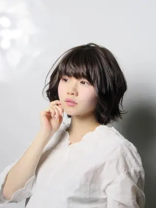 ショート ブルーム プレミアムのヘアスタイル