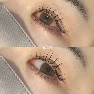 マツエク・マツパ ideal 大宮 宮本のマツエク・マツパデザイン