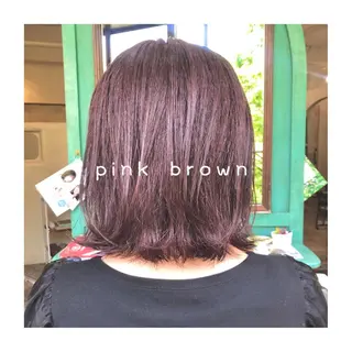 ショート カラー パーマ ヘアアレンジ ゆさこのか ダブルカラー／縮毛のヘアスタイル