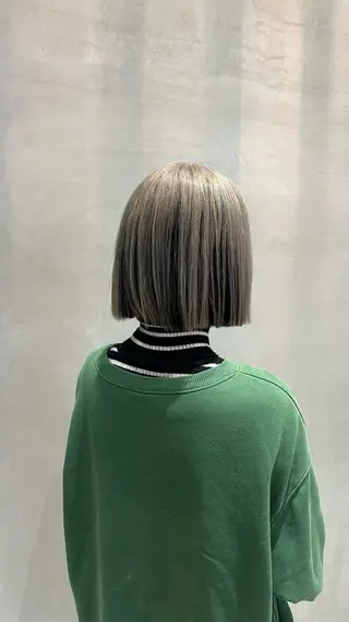 カラー 🩶 RIHOのヘアスタイル