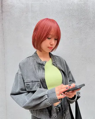 ショート カラー 小笠原 悠斗のヘアスタイル