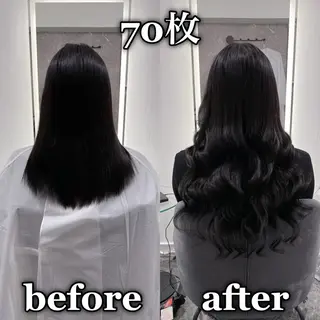 ロング シールエクステ ♡SAORI♡のヘアスタイル