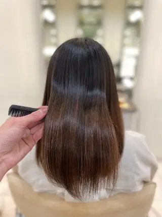 ミディアム 髪質改善専門 YOSHIのヘアスタイル