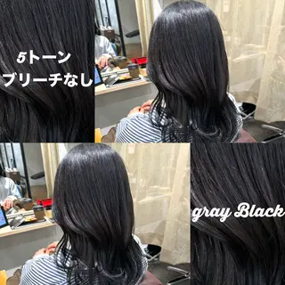 セミロング Takahiro 髪質改善/縮毛矯正のヘアスタイル