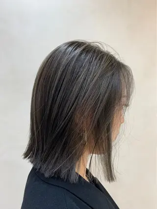 ミディアム rino/カット/ ショート／名古屋のヘアスタイル