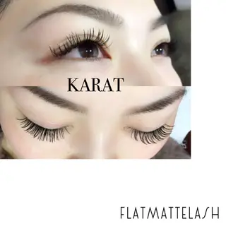 マツエク・マツパ ★KAEDE★伊勢崎 【KARAT】のマツエク・マツパデザイン