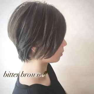 ショート カラー Ｋ△Ｎ△♡かな ヘア&まつげのマツエク・マツパデザイン