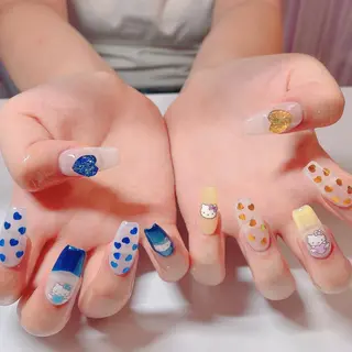 ネイル パラジェル💅 オフ無料Pi.Harのネイルデザイン