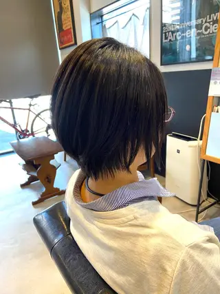 ショート 💫縮毛矯正/ カット💫徳永あい子のヘアスタイル