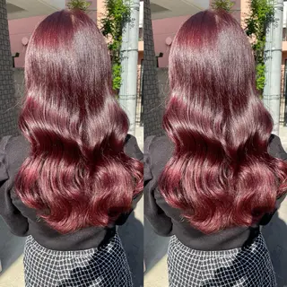 ロング カラー ブリーチなしカラー kana🐱のヘアスタイル