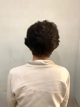 ショート サン・グレース所属・宮原 遥のヘアスタイル