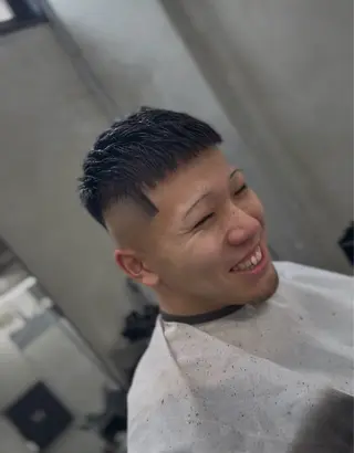 ショート Shimpeiフェー ド/海外スタイル💎のヘアスタイル