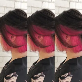 ショート カラー 小島 侑衣のヘアスタイル
