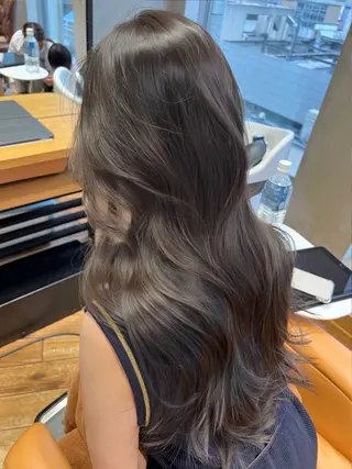 ロング 映える顔まわり/前髪 特化 💗 ユキマのヘアスタイル