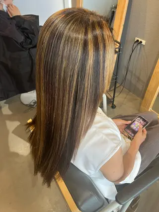 ロング カラー ALBAfrom Aletta❁久木のヘアスタイル