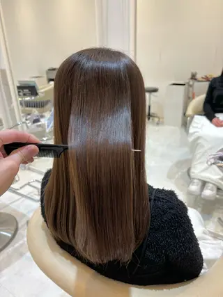 ミディアム Watai 山下直哉のヘアスタイル
