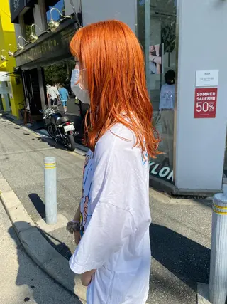 カラー 中谷 友莉花のヘアスタイル