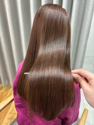 ロング カラー 🤍美髪縮毛/髪質 改善/池上夏凜🤍のヘアスタイル