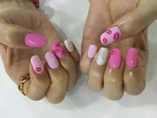 ネイル 💎🐰 saki. m 🐰💎のネイルデザイン