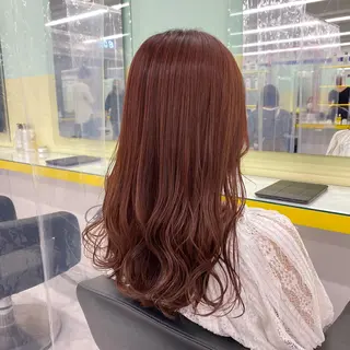 ショート カラー ヘアアレンジ mai🍑暖色カラー /レイヤー💖のヘアスタイル