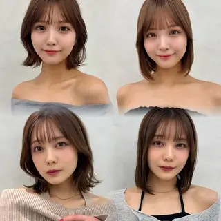 ショート カラー リオ艶髪️🫧 透明感カラー🦋のヘアスタイル