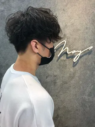 パーマ メンズ Noyヨシモト ヒロトのヘアスタイル