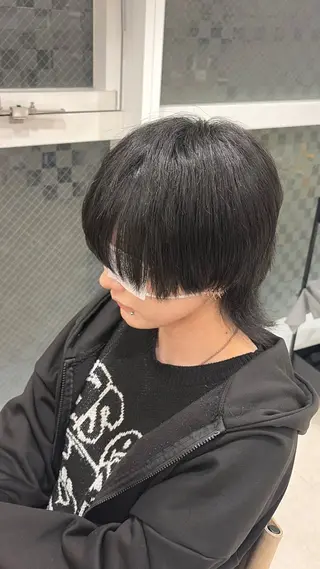 ミディアム 田中 怜菜のヘアスタイル