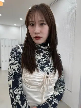 ロング Nikiita リコのヘアスタイル