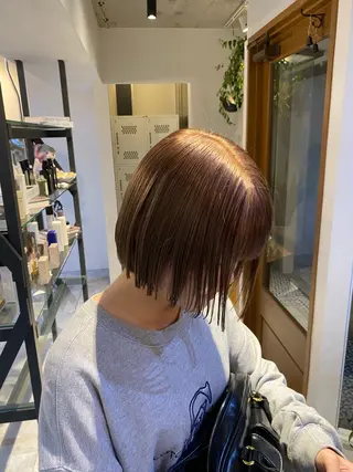 ミディアム 宇野愛華∕ パーマスタイルのヘアスタイル