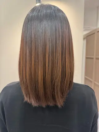ミディアム 松島 hairのヘアスタイル