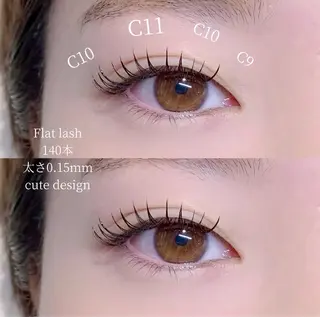 マツエク・マツパ Butterfly Jewel本店のマツエク・マツパデザイン