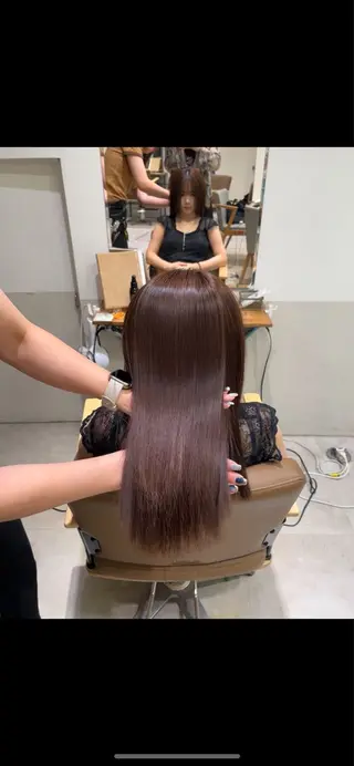 艶髪🎀大阪/ jueru💫のヘアスタイル