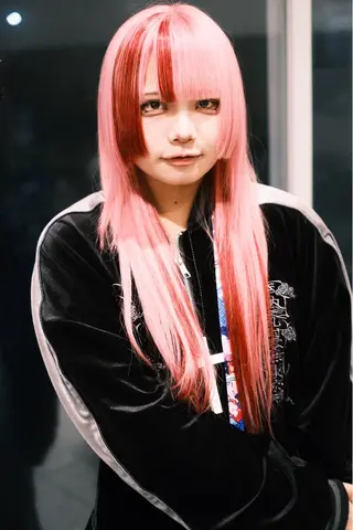 ロング カラー ヘアアレンジ 個性爆弾💣 ダブルカラー/ゆかのヘアスタイル