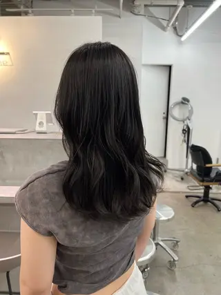ロング カラー パーマ×透明感カラー MIOのヘアスタイル