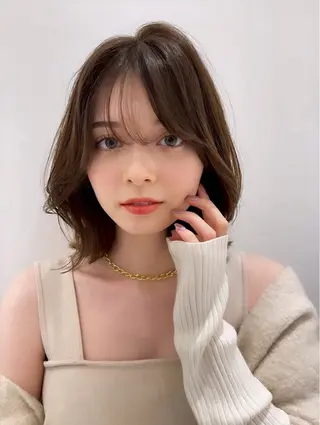 ミディアム ボブ・パーマ特化 🌟フジタのヘアスタイル