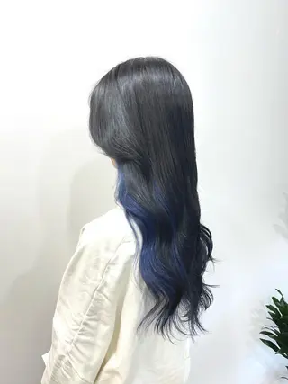 ロング カラー ヘアアレンジ HIROKO / 透明感暖色カラー🎀のヘアスタイル