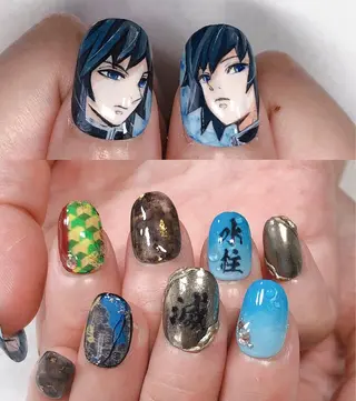 ネイル 東 千夏のネイルデザイン