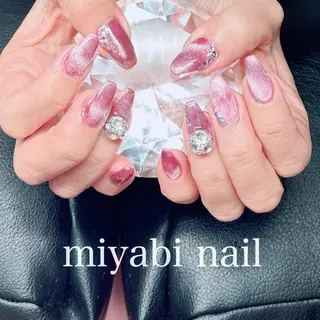 ネイル miyabi nail 桂川駅近くのネイルデザイン