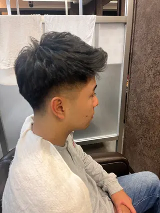 ショート メンズ 清水 寧生のヘアスタイル