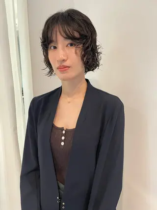 パーマ 熊崎 葵のヘアスタイル
