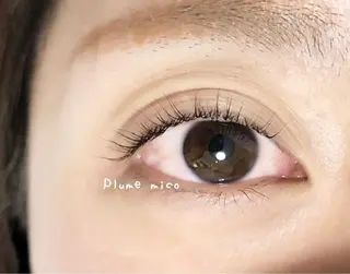 マツエク・マツパ Plume micoのマツエク・マツパデザイン