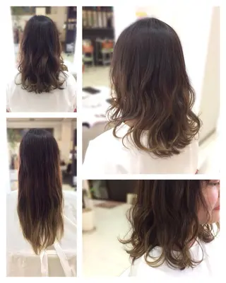 ミディアム いけだ ゆうのヘアスタイル