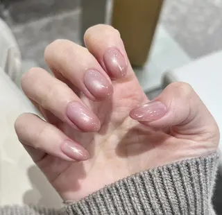 ネイル By moonネイル 🌷ワンホン/韓国風のネイルデザイン