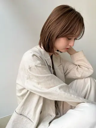 ショート カラー 髪質改善サロン Canon bellのヘアスタイル