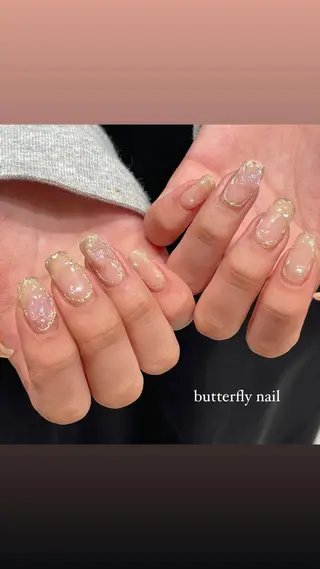 ネイル 淡色ネイル 🎀moeのネイルデザイン