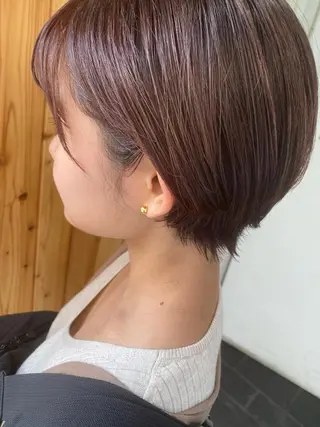 ショート 🍃透明感スタイル ｙｕ-ｋａ🍃のヘアスタイル