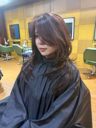 ロング Riku/神戸 三宮/韓国式×艶髪のヘアスタイル